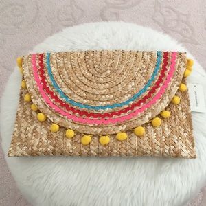 Francesca’s native clutch bag